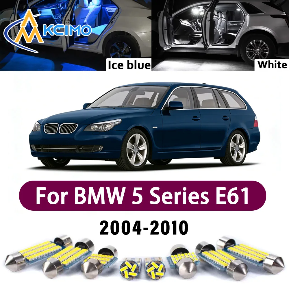 High-Quality Light Bulb For BMW 5 Series E61 Touring 2004-2010 LED Interior Dome Trunk Reading Mirror Error-Free Safer Lights
High-Quality Light Bulb For BMW 5 Series E61 Touring 2004-2010 LED Interior Dome Trunk Reading Mirror Error-Free Safer Lights