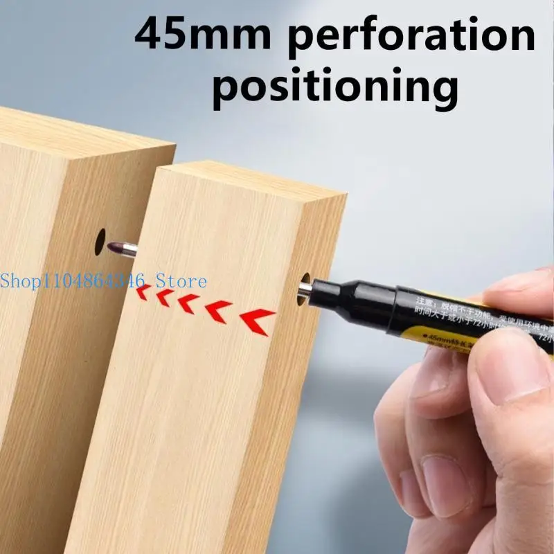 5asd Deep Hole Marker Pen 45mm Long Tip Marker Carpenter Marker with Scale Water Resistant Drill Hole Marker Woodworking Tool
5asd Deep Hole Marker Pen 45mm Long Tip Marker Carpenter Marker with Scale Water Resistant Drill Hole Marker Woodworking Tool