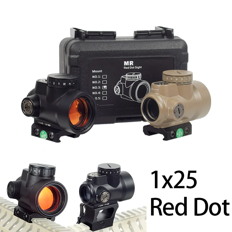 1x25 Red Dot 2 MOA сетка с регулируемой точкой, тактический рефлекторный коллиматор, оптика с высоким/низким креплением на основание, охотничья рейка 20 мм, охота
1x25 Red Dot 2 MOA сетка с регулируемой точкой, тактический рефлекторный коллиматор, оптика с высоким/низким креплением на основание, охотничья рейка 20 мм, охота