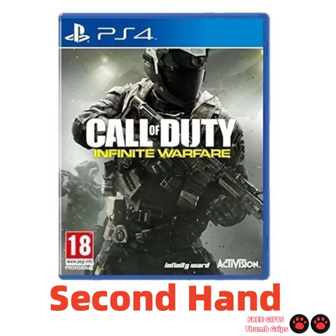 CD de jogo de segunda mão Sony Playstation 4 PS4 Call of Duty Infinite Warfare Cartão de jogo Ps4 Discos de jogos Call of Duty Infinite Warfare