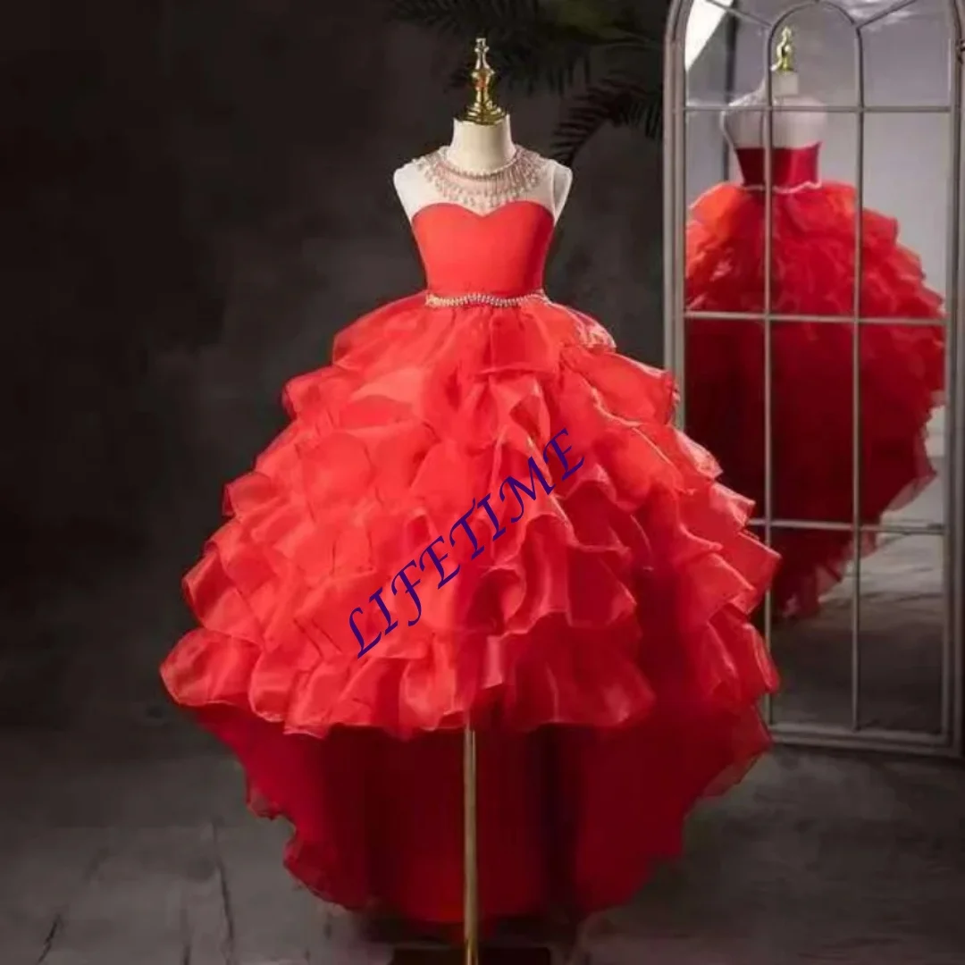 CustomizedFlower Girl Dresses for Weddings First Christmas & Parties Strapless Tiered Ruffle High Low Pearl Kids Formal Gown Spe
CustomizedFlower Girl Dresses for Weddings First Christmas & Parties Strapless Tiered Ruffle High Low Pearl Kids Formal Gown Spe