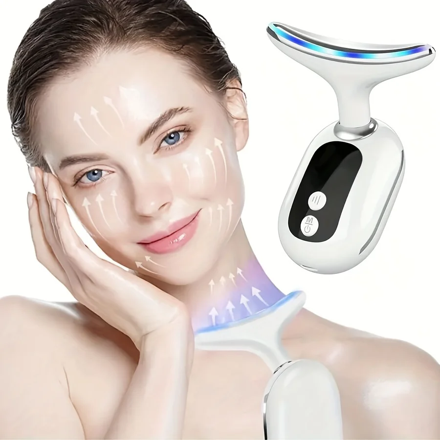 Portable Neck And Face Beauty Instrument, Skin Care Facial Massager Device With 3 Modes, Comfortable, Gifts For Women
Portable Neck And Face Beauty Instrument, Skin Care Facial Massager Device With 3 Modes, Comfortable, Gifts For Women