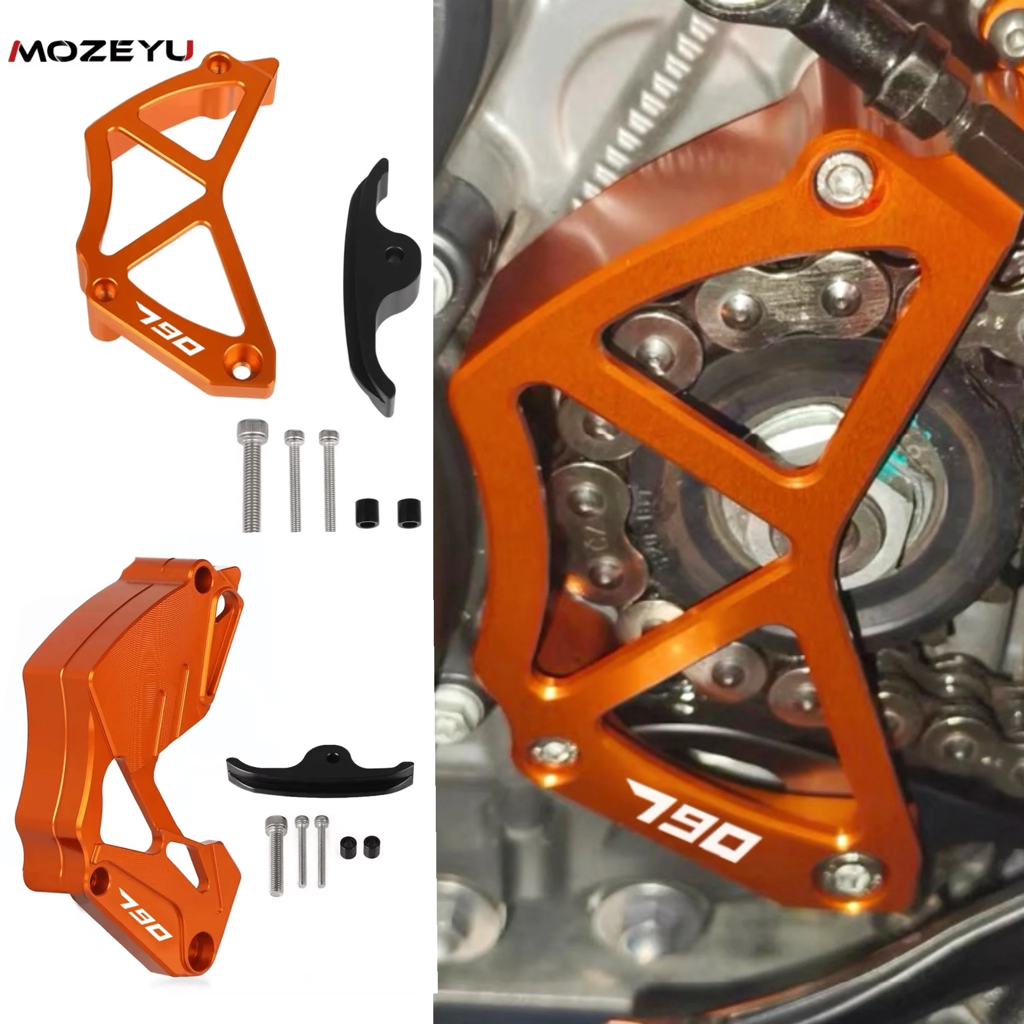 For KTM 790Duke 790 Duke 2024 2025 CNC Aluminium Front Sprocket Protector DUKE 790 2018-2023 Motorcycle Accessories Chain Guard
For KTM 790Duke 790 Duke 2024 2025 CNC Aluminium Front Sprocket Protector DUKE 790 2018-2023 Motorcycle Accessories Chain Guard