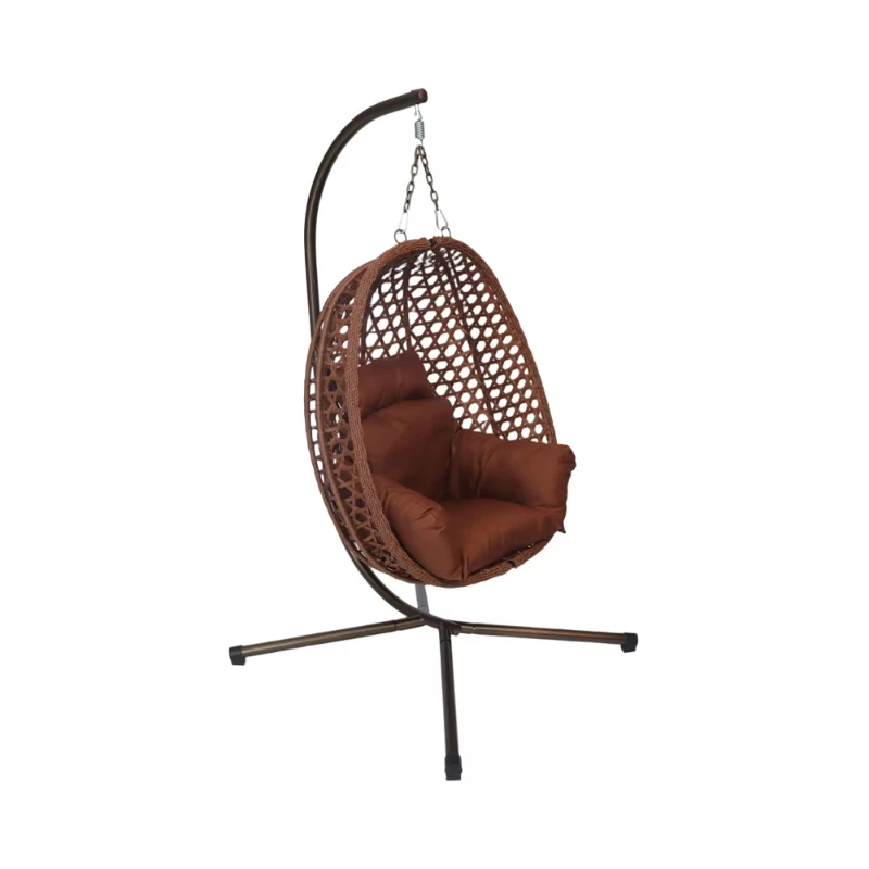 High Quality Folding Portable Outdoor Furniture Indoor Patio Swing Garden Balcony Hammock Rattan Egg Chair with Stand
High Quality Folding Portable Outdoor Furniture Indoor Patio Swing Garden Balcony Hammock Rattan Egg Chair with Stand