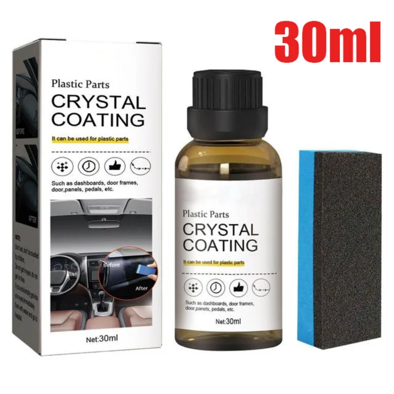 30ml Car Interior Plastic Refurbishing Coating Agent Auto Panel Leather Renovated Wax Coating Agent with Wiping Board
30ml Car Interior Plastic Refurbishing Coating Agent Auto Panel Leather Renovated Wax Coating Agent with Wiping Board
