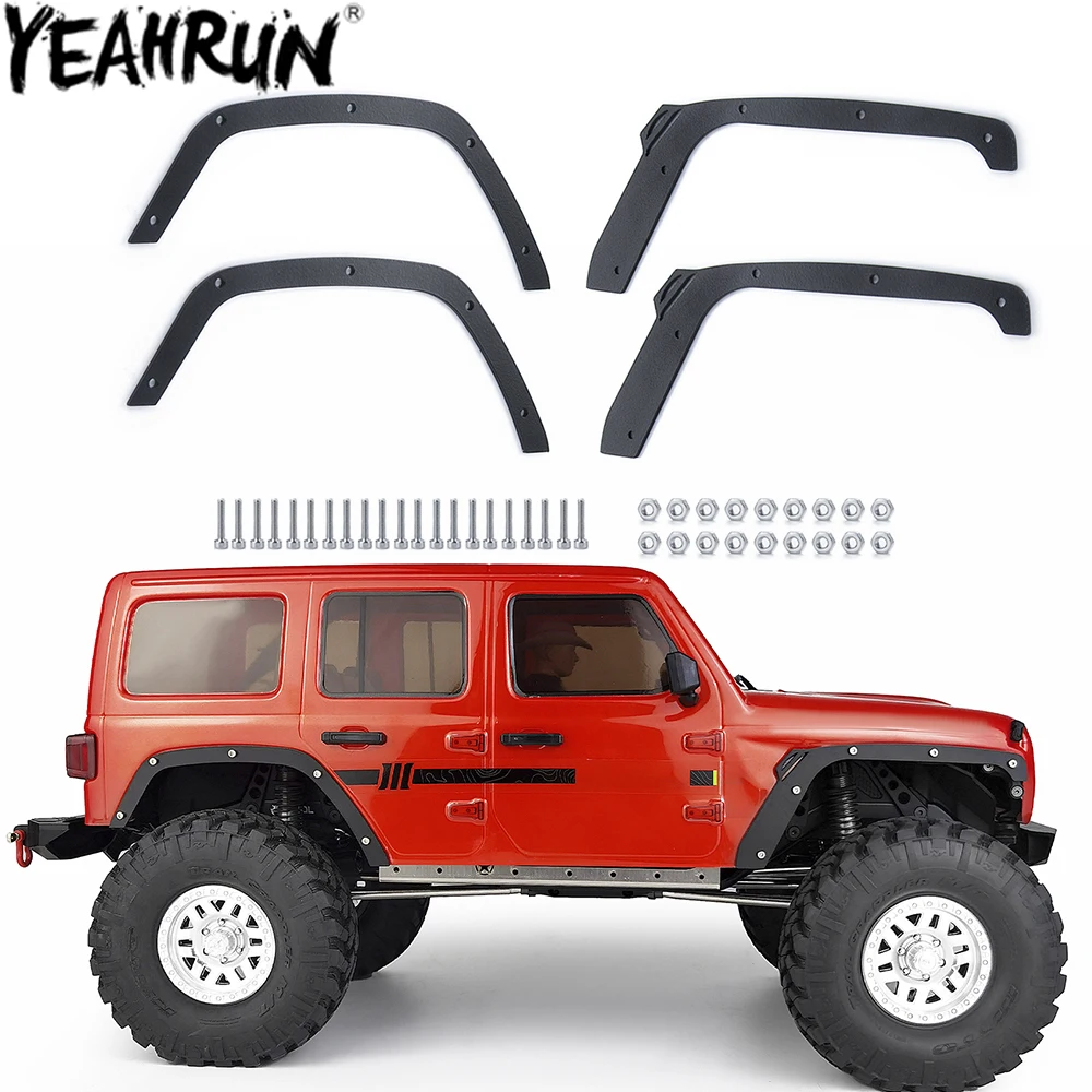 Радиоуправляемый автомобиль YEAHRUN, грязевые кранцы, вспышки, металлическое колесо, брови для 1/10 Axial SCX10 III AXI03007, Радиоуправляемый гусеничный автомобиль, корпус, обновленные детали
Радиоуправляемый автомобиль YEAHRUN, грязевые кранцы, вспышки, металлическое колесо, брови для 1/10 Axial SCX10 III AXI03007, Радиоуправляемый гусеничный автомобиль, корпус, обновленные детали