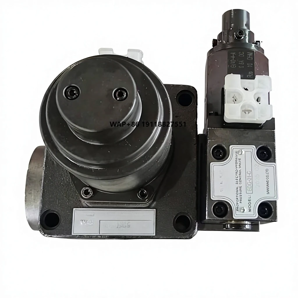 Oil Pressure Electric Magnetic Proportional Compound Valve Two-way 125L/min Flow 21MPa Max Pressure EFBG-03-125-C
Oil Pressure Electric Magnetic Proportional Compound Valve Two-way 125L/min Flow 21MPa Max Pressure EFBG-03-125-C