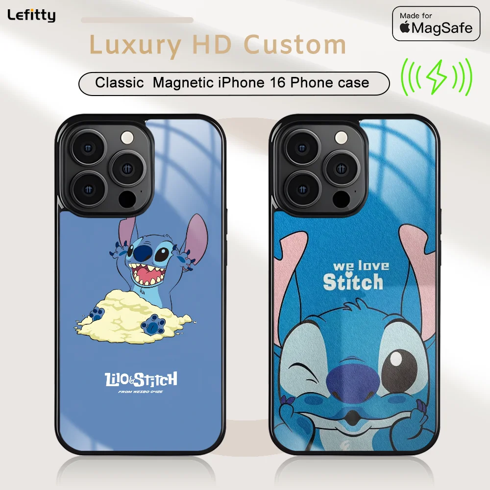 Corton Lilo Cute Sti-Tch Phone Case For IPhone 16 15 14 13 12 11 Pro Max Plus Mini Magnetic Magsafe Wireless Charging Cover
Corton Lilo Cute Sti-Tch Phone Case For IPhone 16 15 14 13 12 11 Pro Max Plus Mini Magnetic Magsafe Wireless Charging Cover