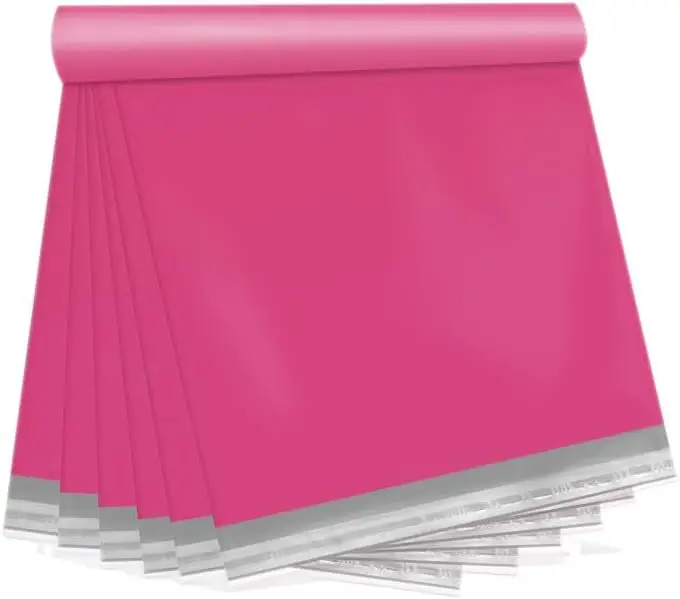 100 Pack Pink Poly Mailers 14.5x19, Strong Adhesive Shipping Envelopes for Clothing, Waterproof Mailing Bags for Small Business
100 Pack Pink Poly Mailers 14.5x19, Strong Adhesive Shipping Envelopes for Clothing, Waterproof Mailing Bags for Small Business
