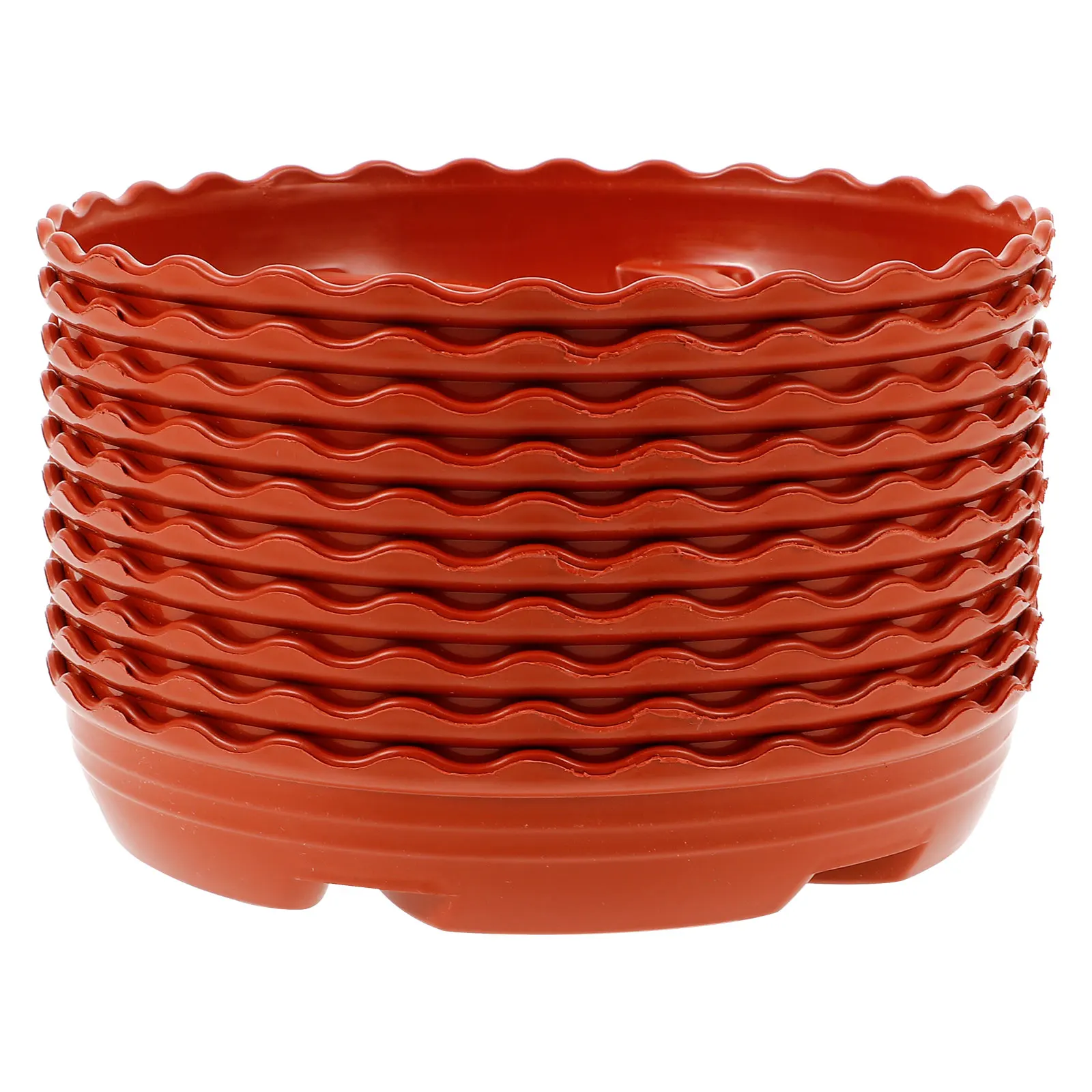 10 Pcs Flower Pot Trays Square Plant Saucers Clear Plastic Planter Drainage Tray Round Indoor Water Catcher Plates
10 Pcs Flower Pot Trays Square Plant Saucers Clear Plastic Planter Drainage Tray Round Indoor Water Catcher Plates