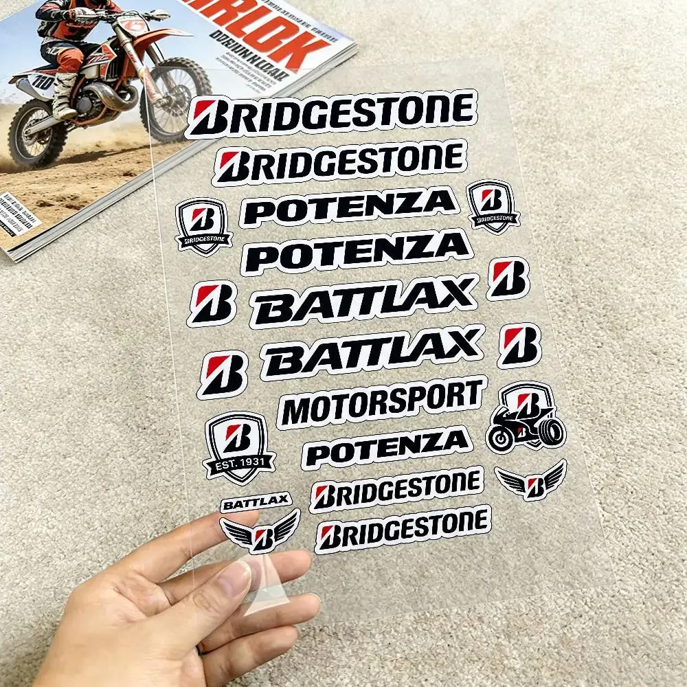 For Bridgestone Reflective Motorcycle Stickers Waterproof Vinyl Decals For Motorbike Helmet Fuel Tank Bike
For Bridgestone Reflective Motorcycle Stickers Waterproof Vinyl Decals For Motorbike Helmet Fuel Tank Bike