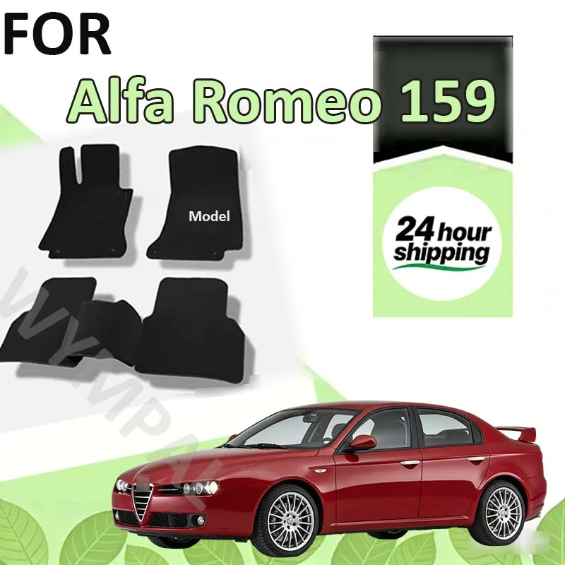 Nylon Suede Car velour mats fit for Alfa Romeo 159 sedan, station wagon, estate, Sportwagon (2006-2011) -black
Nylon Suede Car velour mats fit for Alfa Romeo 159 sedan, station wagon, estate, Sportwagon (2006-2011) -black