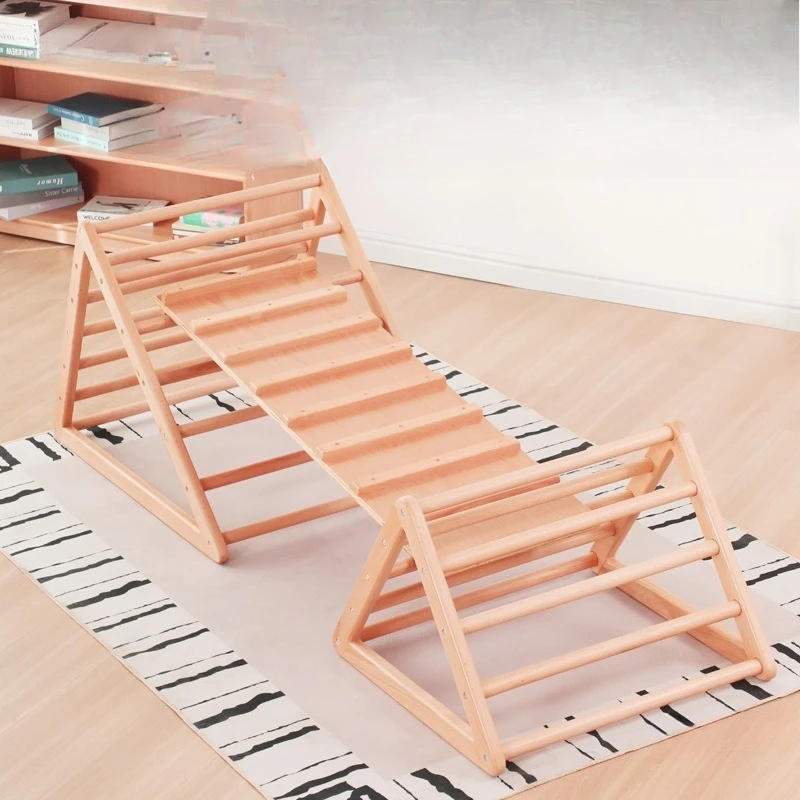 Small climbing frame indoor children beech solid wood household baby slide arched foldable triangular climbing frame
Small climbing frame indoor children beech solid wood household baby slide arched foldable triangular climbing frame