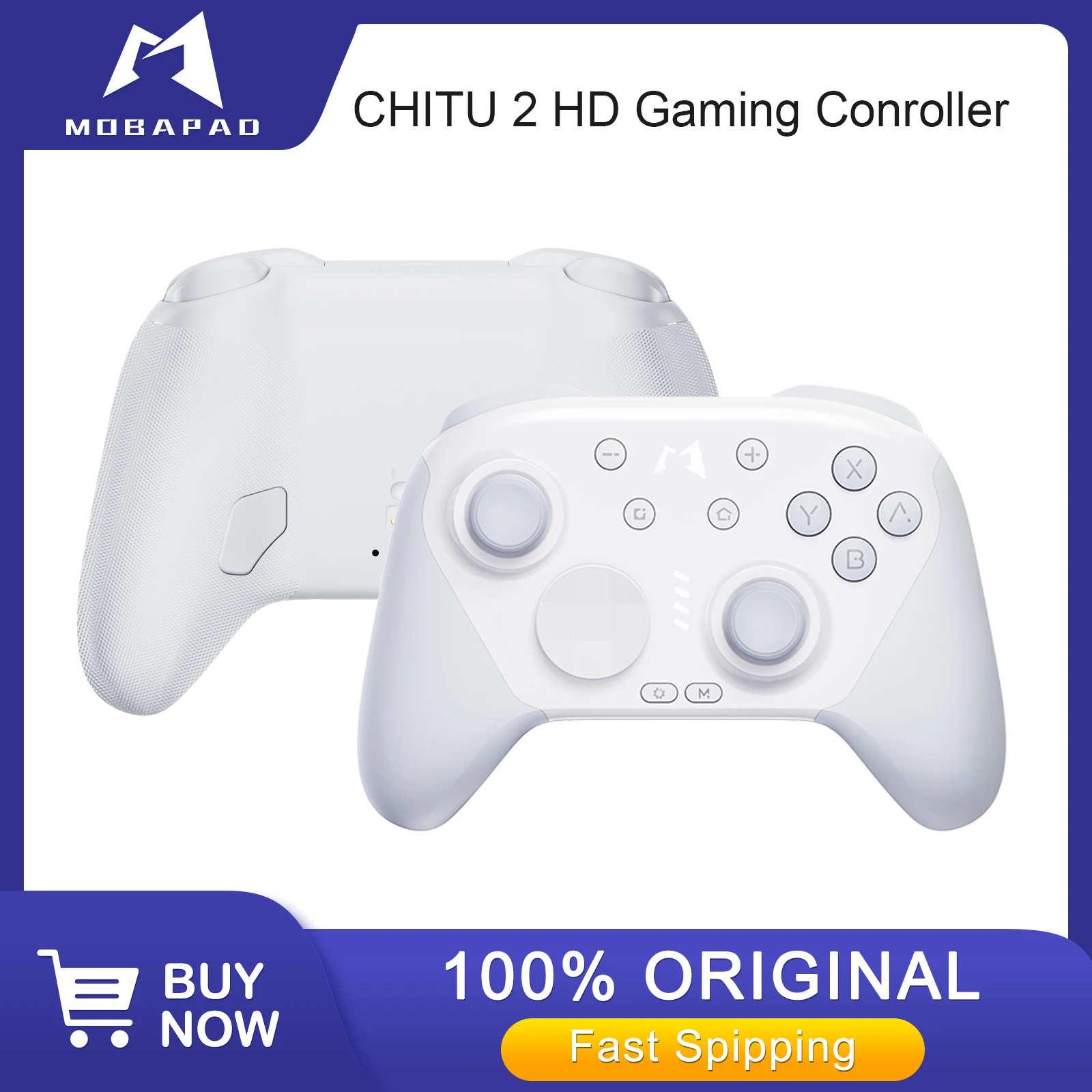 Механический игровой контроллер MOBAPAD CHITU 2 HD для Nintendo Switch 1/2, ПК, Android, iOS с джойстиками TMR Glide Sticks
Механический игровой контроллер MOBAPAD CHITU 2 HD для Nintendo Switch 1/2, ПК, Android, iOS с джойстиками TMR Glide Sticks