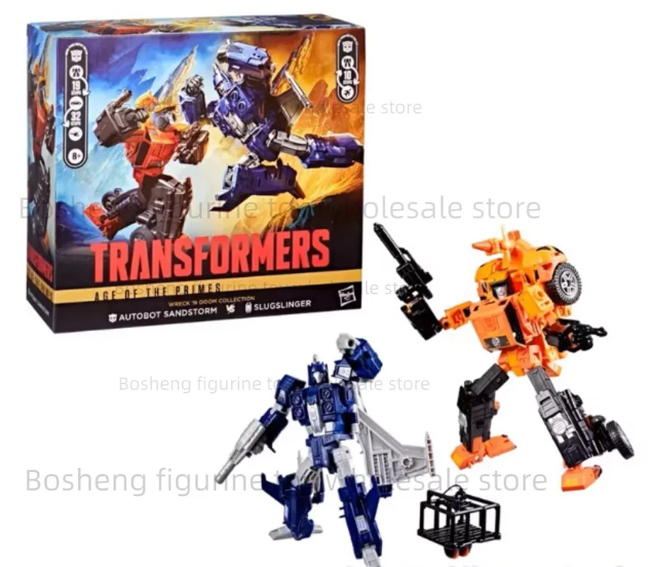 Новые трансформированные игрушки 2025 года, набор Wreckers Sandstorm Slugslinger, ограниченная экшн-фигурка, модель, подарочная коллекция игрушек
Новые трансформированные игрушки 2025 года, набор Wreckers Sandstorm Slugslinger, ограниченная экшн-фигурка, модель, подарочная коллекция игрушек