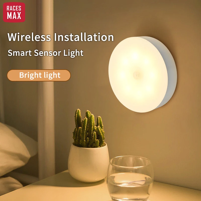 LED Sensing Night Light Human Body Intelligent Sensing Night Lamp Automatic Lighting USB Charging Wireless Magnetic Suction
LED Sensing Night Light Human Body Intelligent Sensing Night Lamp Automatic Lighting USB Charging Wireless Magnetic Suction