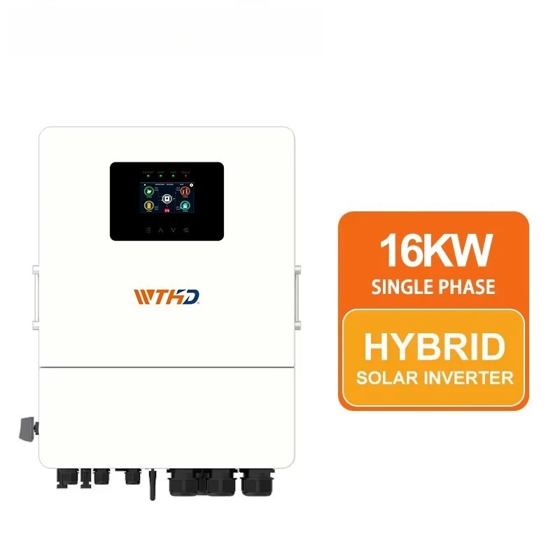 16KW Hybrid Inverter Single Phase 48V 3 MPPT 50-450V IP65 Wi-Fi CT Sensor Dual AC Input Touchscreen
16KW Hybrid Inverter Single Phase 48V 3 MPPT 50-450V IP65 Wi-Fi CT Sensor Dual AC Input Touchscreen