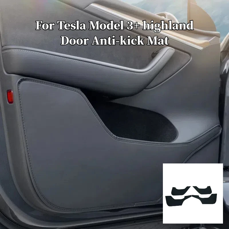 Дверной противоударный коврик, кожаный для Tesla Model Y/3 Highland 2025, защитные накладки, защитная пластина для автомобиля, водонепроницаемые автомобильные аксессуары
Дверной противоударный коврик, кожаный для Tesla Model Y/3 Highland 2025, защитные накладки, защитная пластина для автомобиля, водонепроницаемые автомобильные аксессуары