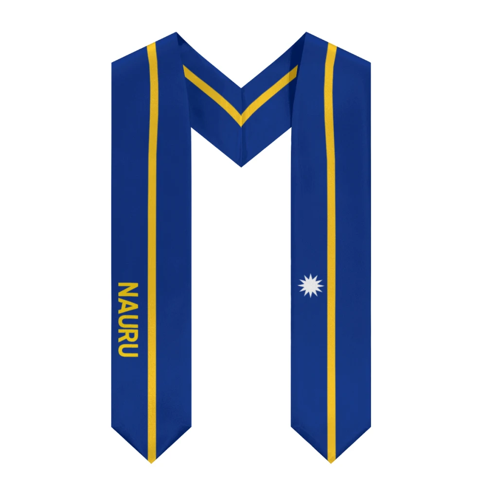 More design Graduation shawl Nauru Flag & United States Flag Stole Sash Honor Study Aboard International Students
More design Graduation shawl Nauru Flag & United States Flag Stole Sash Honor Study Aboard International Students