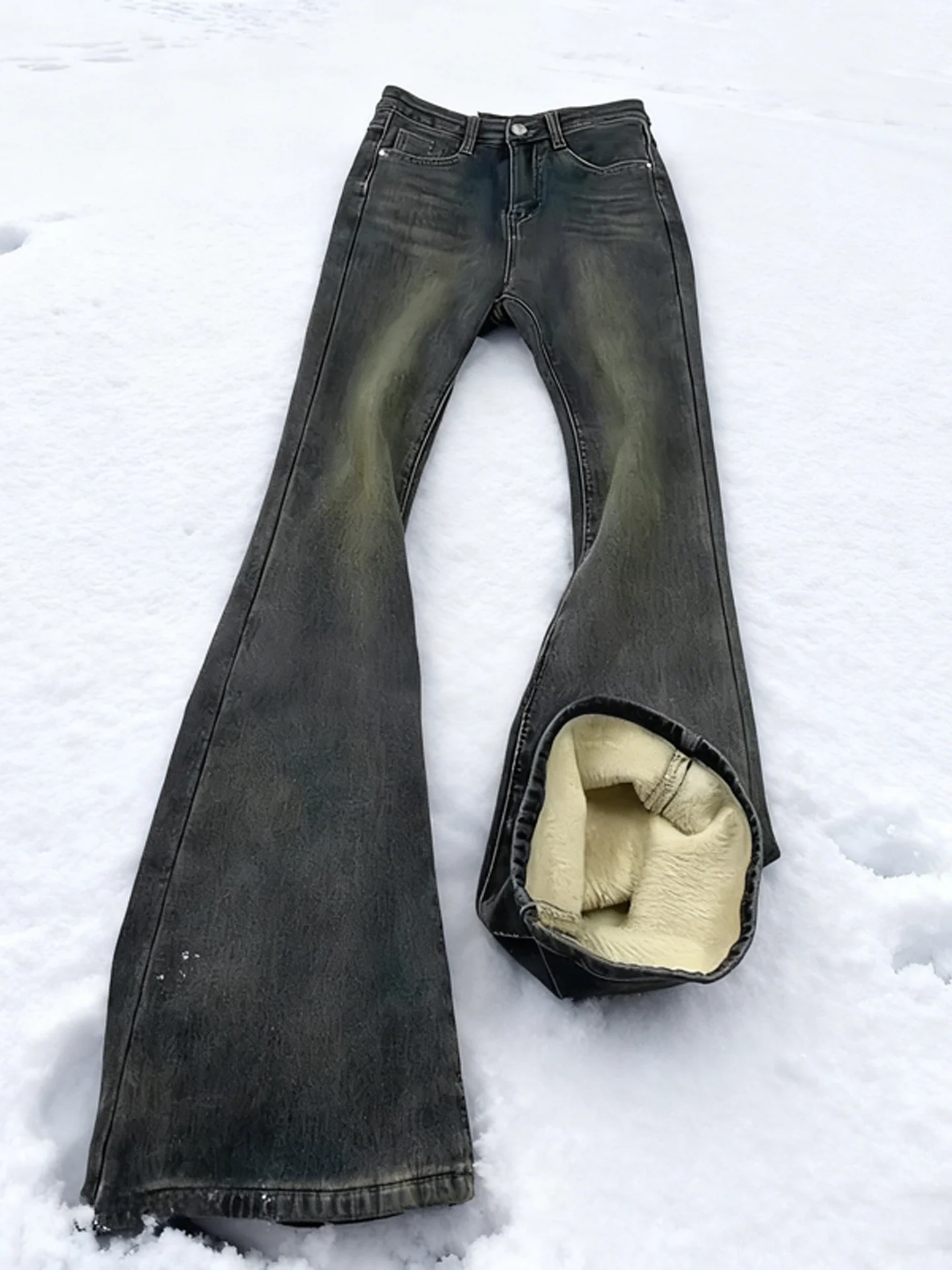 Retro Thiened Fce Lined Snowflake Men's Jeans High Waist Straight Leg Bootcut Pants Warm Casual High Street Sle
Retro Thiened Fce Lined Snowflake Men's Jeans High Waist Straight Leg Bootcut Pants Warm Casual High Street Sle