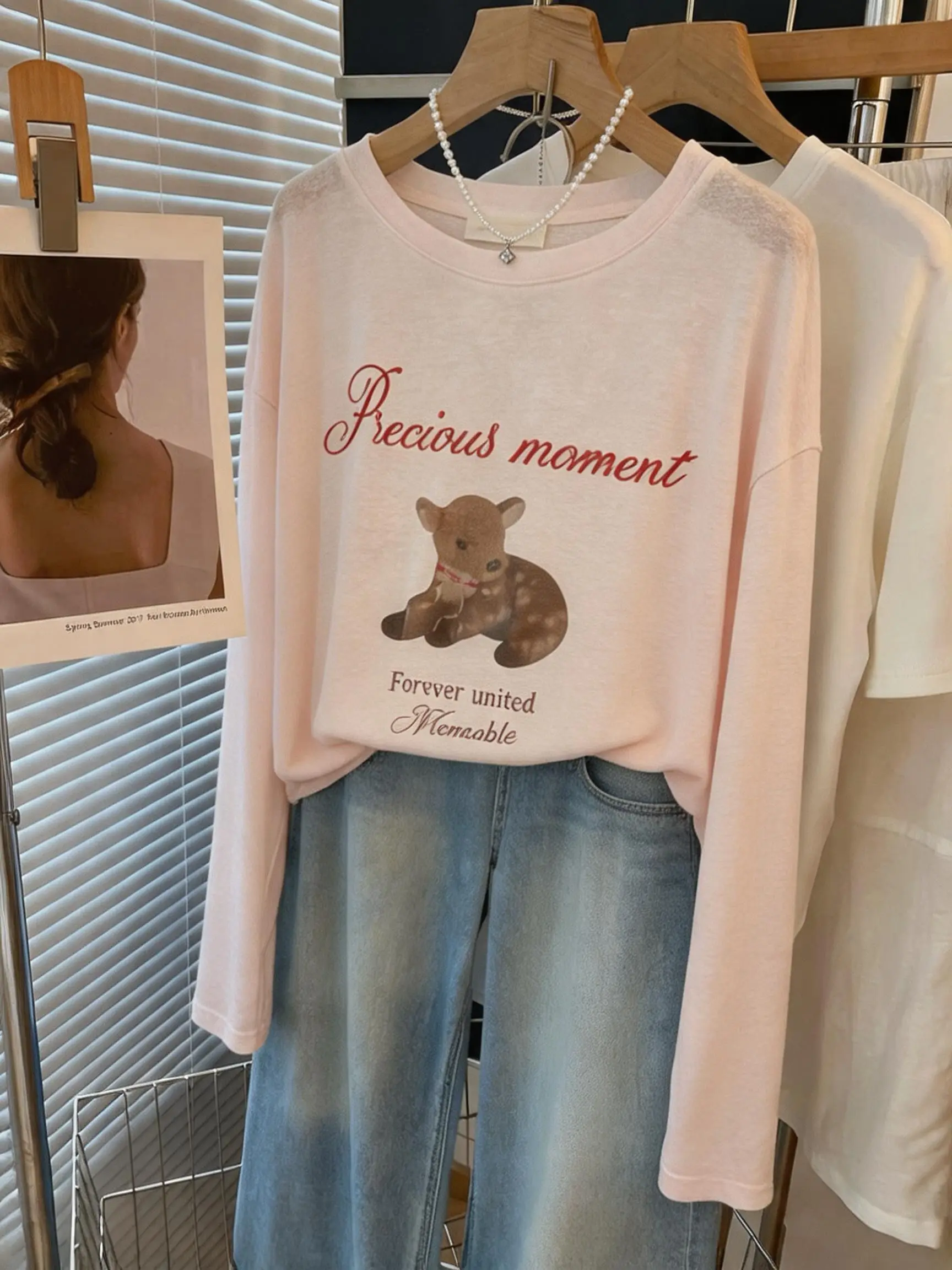 plus Size Women's Summer Long Sleeve T-Shirt Loose Fit Outerwear Top Cartoon Anti-Aging Sunscreen Casual Korean Style
plus Size Women's Summer Long Sleeve T-Shirt Loose Fit Outerwear Top Cartoon Anti-Aging Sunscreen Casual Korean Style