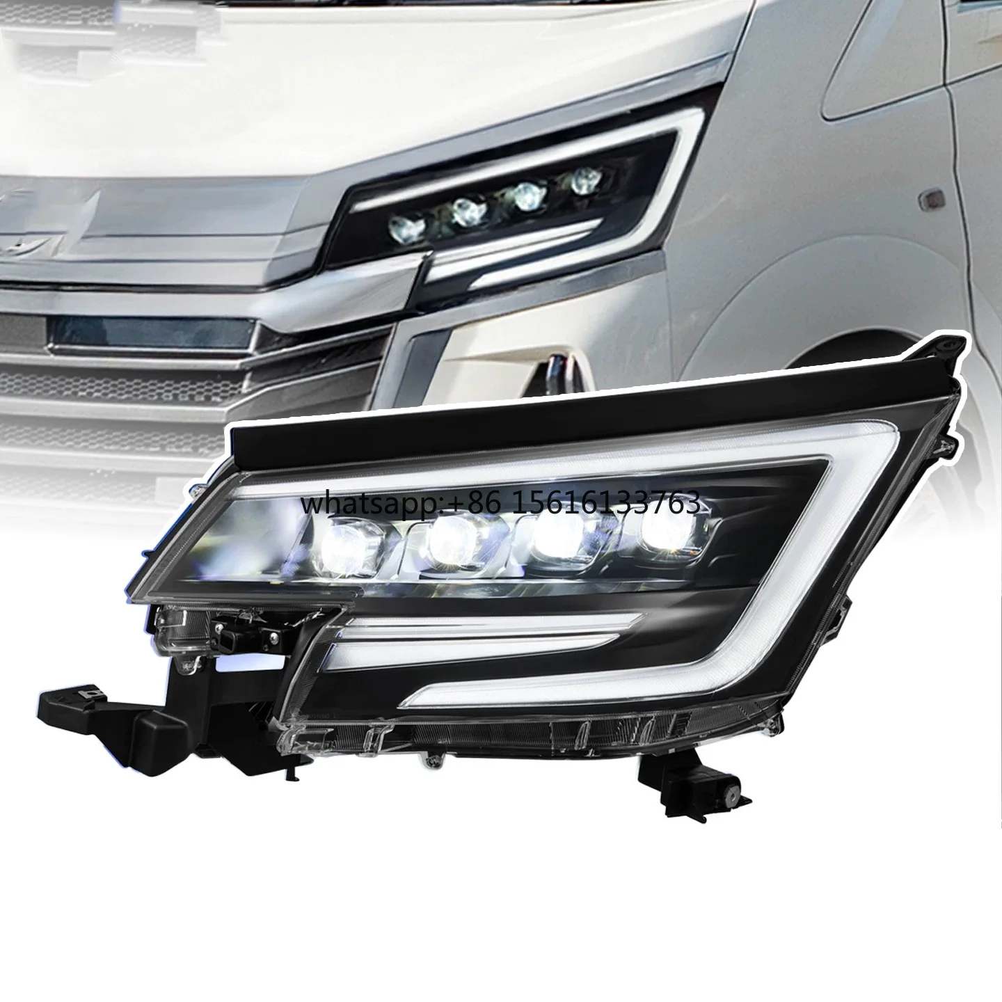 Hiace 300 Granace LED Matrix Head Lamp Super Grandia for MAJESTY Bus LED Headlights 2020-2025
Hiace 300 Granace LED Matrix Head Lamp Super Grandia for MAJESTY Bus LED Headlights 2020-2025