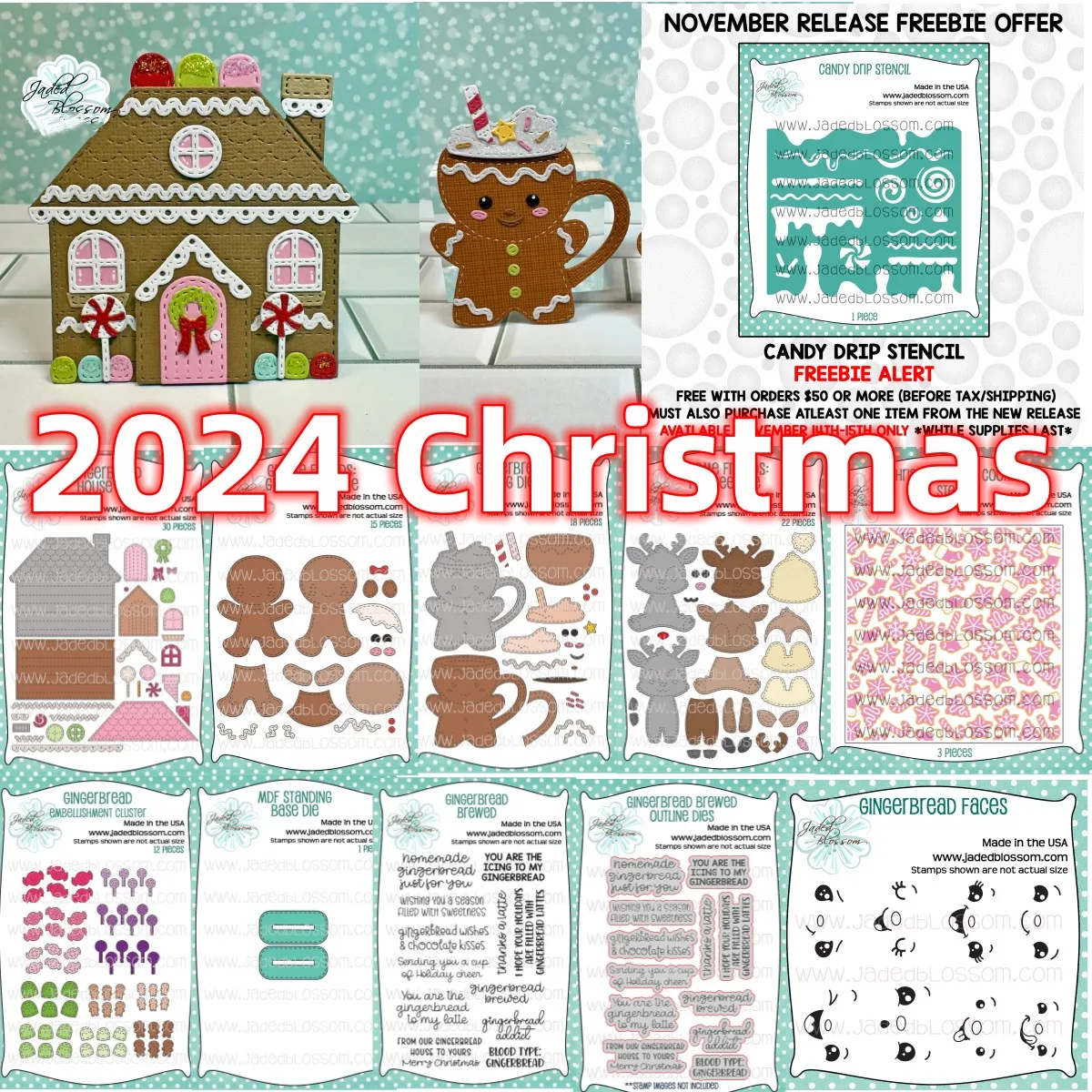 2024 Christmas Gingerbread Letter Faces Clear Stamps Metal Cutting Dies Stencil DIY Decorating Scrapbook Paper Card Craft Die
2024 Christmas Gingerbread Letter Faces Clear Stamps Metal Cutting Dies Stencil DIY Decorating Scrapbook Paper Card Craft Die