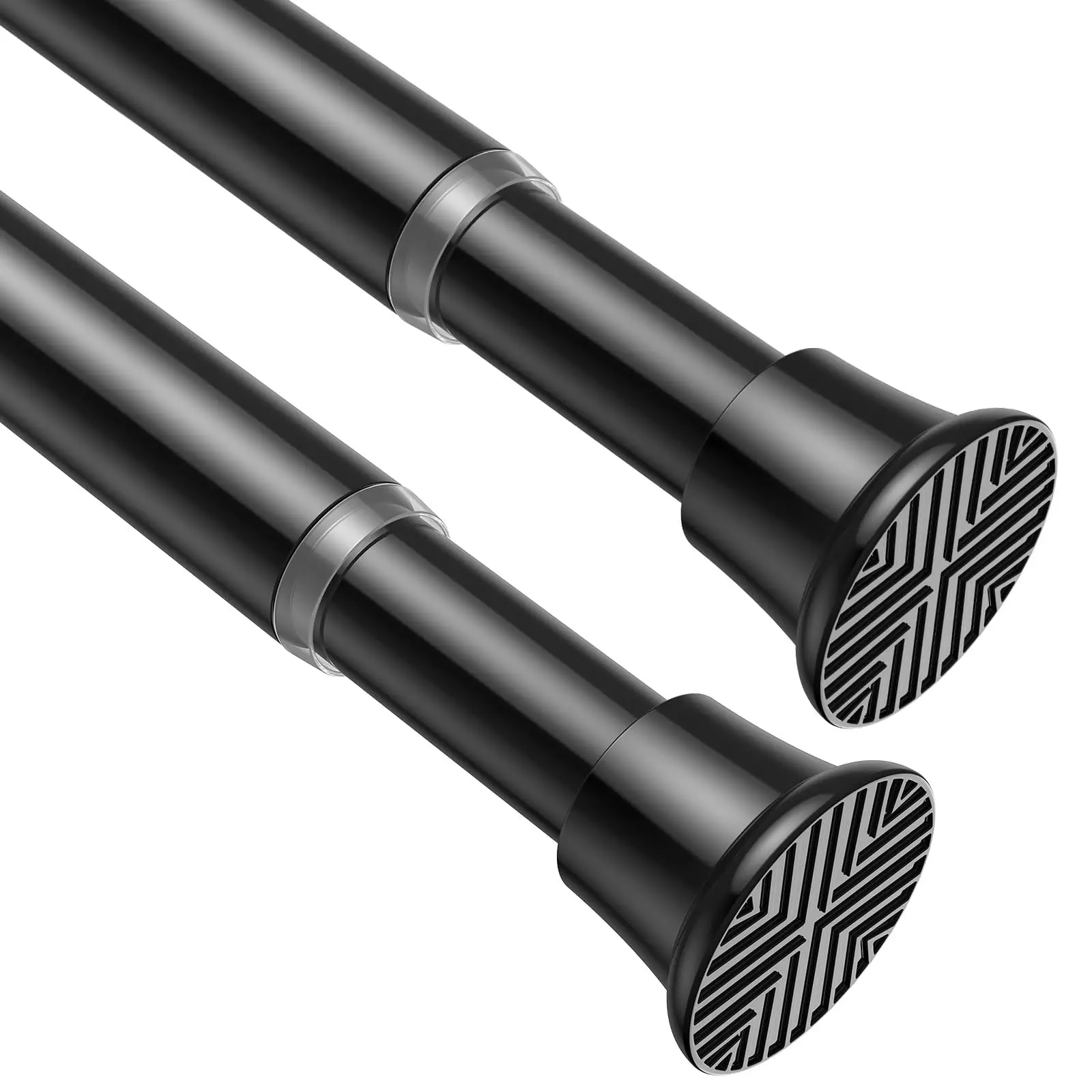 4 Pack Adjustable Tension Curtain Rod 30.5-62.8 Inch 7/8 Inch Diameter Non-Slip Black Shower Window Door Closet Rod
4 Pack Adjustable Tension Curtain Rod 30.5-62.8 Inch 7/8 Inch Diameter Non-Slip Black Shower Window Door Closet Rod