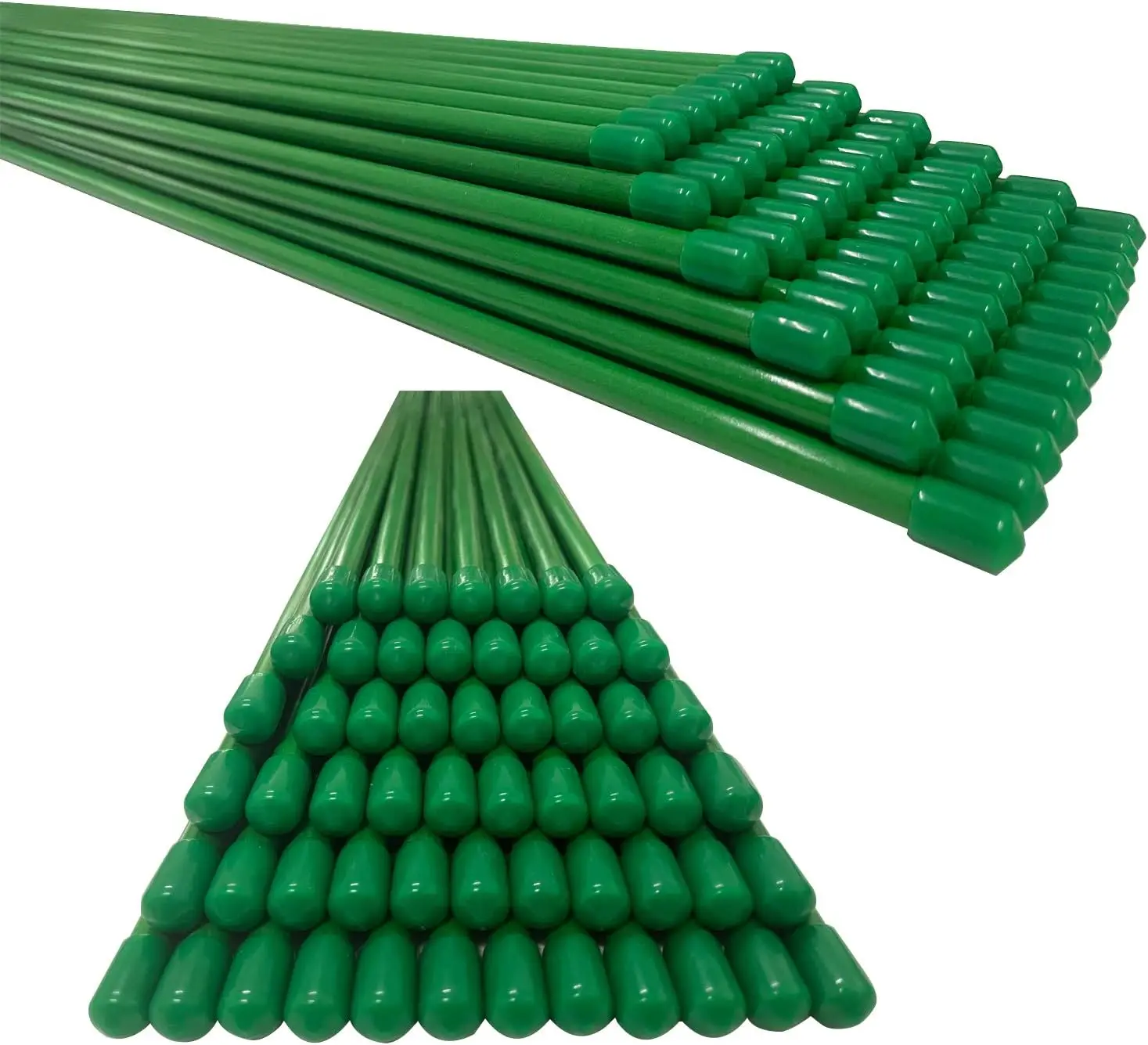 Fiberglass Garden Stakes 6FT for Tomatoes and Climbing Plants, Strong and Rustproof, Pack of 20
Fiberglass Garden Stakes 6FT for Tomatoes and Climbing Plants, Strong and Rustproof, Pack of 20