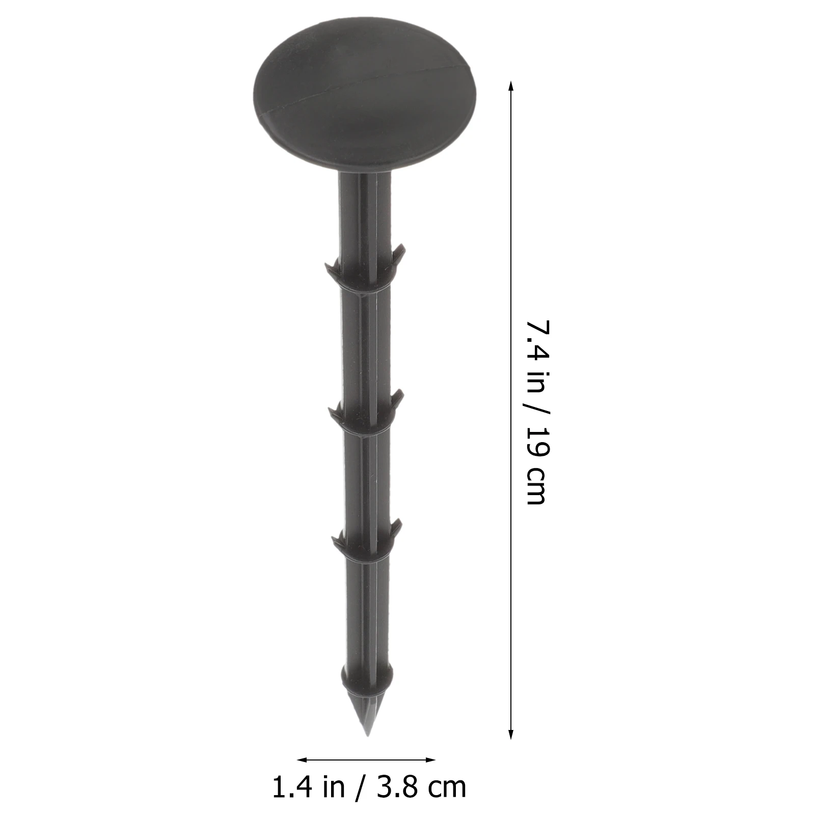 20pcs Plastic Gardening Stakes Ground Cloth Stakes For Artificial Grass Garden Landscaping Anti-Weed Cloth Pins Spike Design
20pcs Plastic Gardening Stakes Ground Cloth Stakes For Artificial Grass Garden Landscaping Anti-Weed Cloth Pins Spike Design