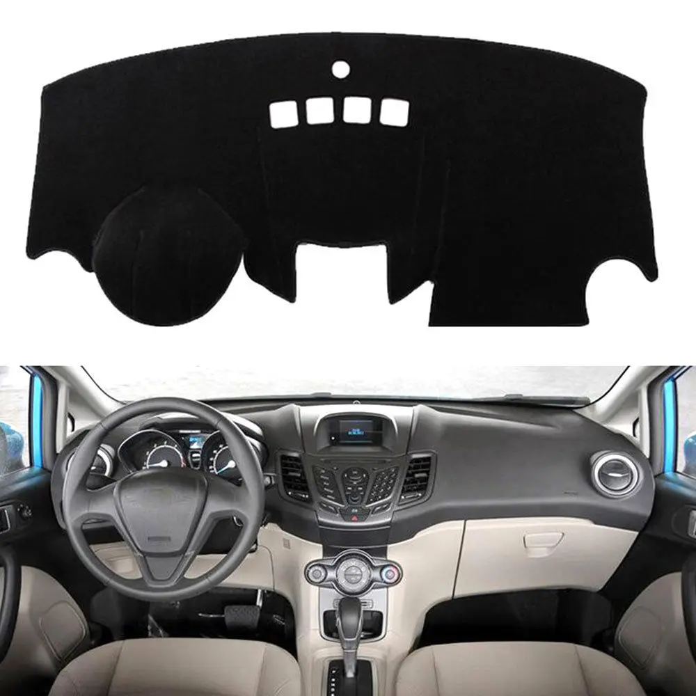 Anti-UV Dashboard Cover Mat Pad For Ford Fiesta MK7 2009-2016 2017 2018 2019 Car Dashmat Sunshade Protect Carpet Rug Accessories
Anti-UV Dashboard Cover Mat Pad For Ford Fiesta MK7 2009-2016 2017 2018 2019 Car Dashmat Sunshade Protect Carpet Rug Accessories
