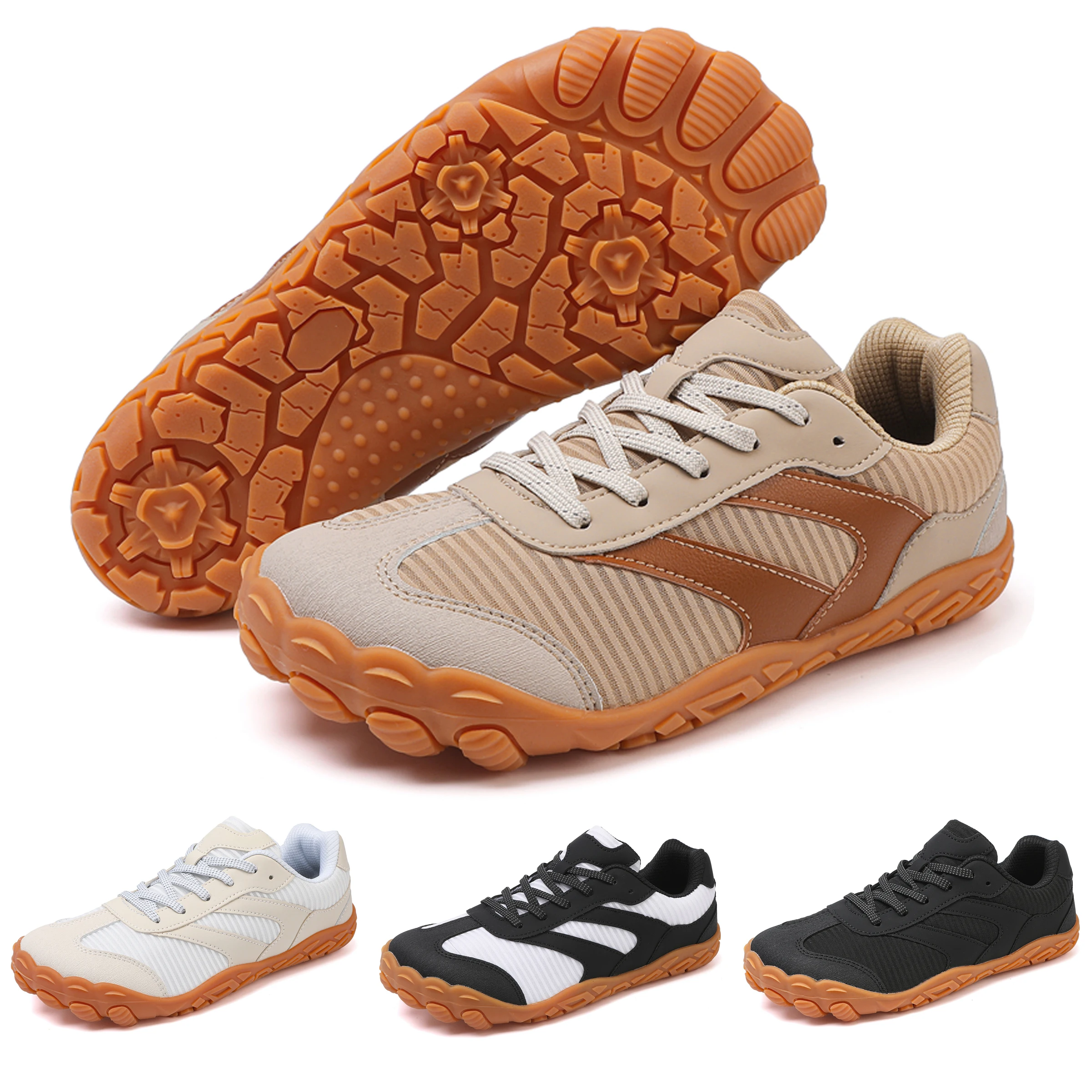 New Wide Toe Barefoot Shoes Mens Women Breathable Hiking Shoes Zero Drop Minimalist Sneakers Non-slip Outdoor Off-road Shoes
New Wide Toe Barefoot Shoes Mens Women Breathable Hiking Shoes Zero Drop Minimalist Sneakers Non-slip Outdoor Off-road Shoes