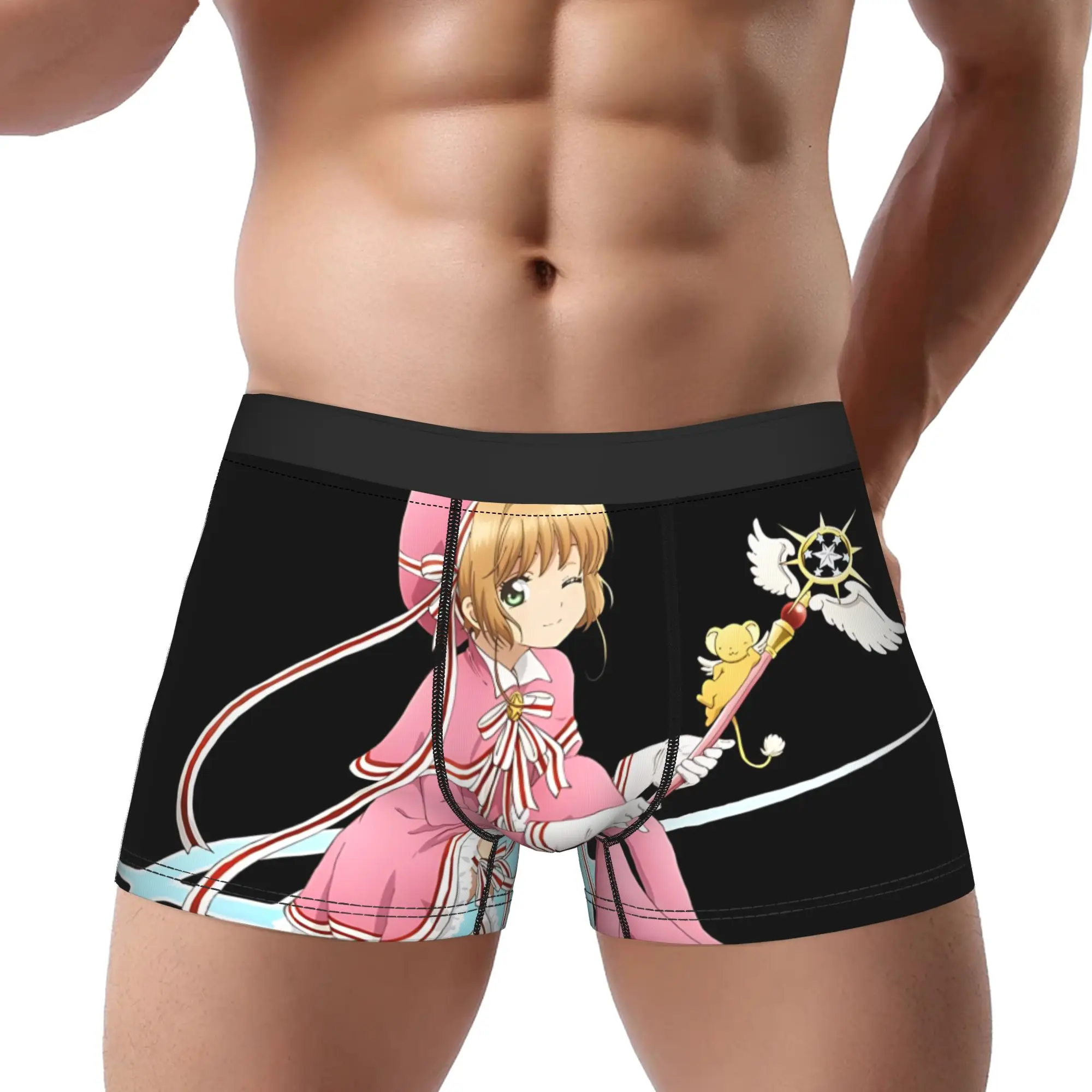 1piece Sakura’s Star Wand Cardcaptor Sakura Underpants Breathbale Panties Male Underwear Ventilate Shorts
1piece Sakura’s Star Wand Cardcaptor Sakura Underpants Breathbale Panties Male Underwear Ventilate Shorts