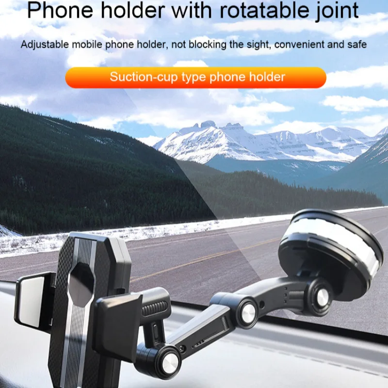 Suction-Cup Type Car Phone Holder Adjustable Car Phone Mount Dashboard Car Mount With Silicon Sucker
Suction-Cup Type Car Phone Holder Adjustable Car Phone Mount Dashboard Car Mount With Silicon Sucker