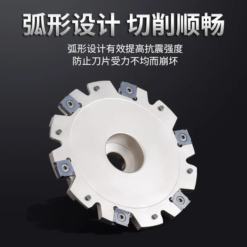 PT02 T-Slot Milling Cutter SMP01 Three-Side Milling Cutter Head H4-H8 Grooving Saw Blade with XSEQ Carbide Inserts
PT02 T-Slot Milling Cutter SMP01 Three-Side Milling Cutter Head H4-H8 Grooving Saw Blade with XSEQ Carbide Inserts