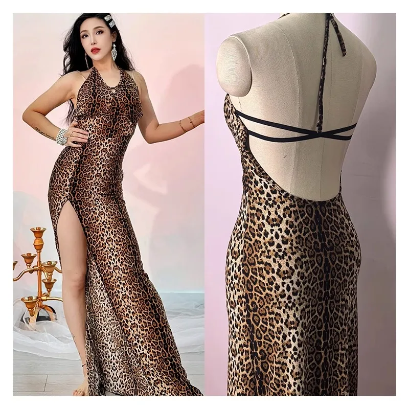 customized belly dance costumes practice outfit Oriental dance costume gradient leopard print backless dress sexy plus size wild
customized belly dance costumes practice outfit Oriental dance costume gradient leopard print backless dress sexy plus size wild