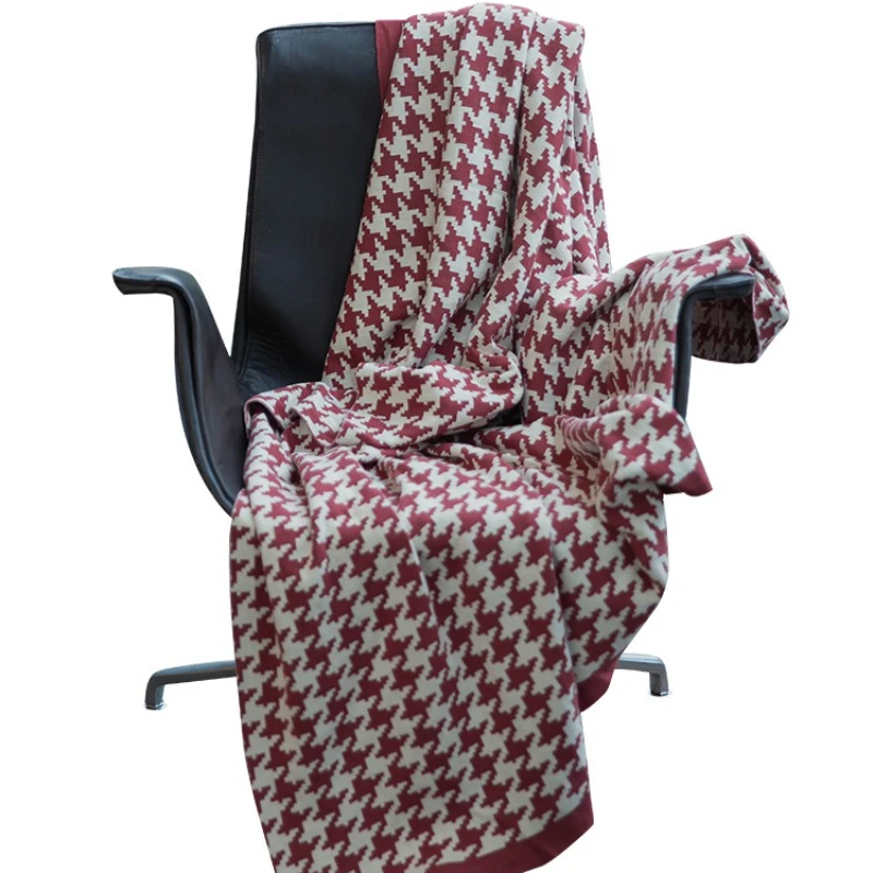 ins high sense, light luxury air-conditioning blanket, blanket, sofa blanket, thousand bird grid
ins high sense, light luxury air-conditioning blanket, blanket, sofa blanket, thousand bird grid