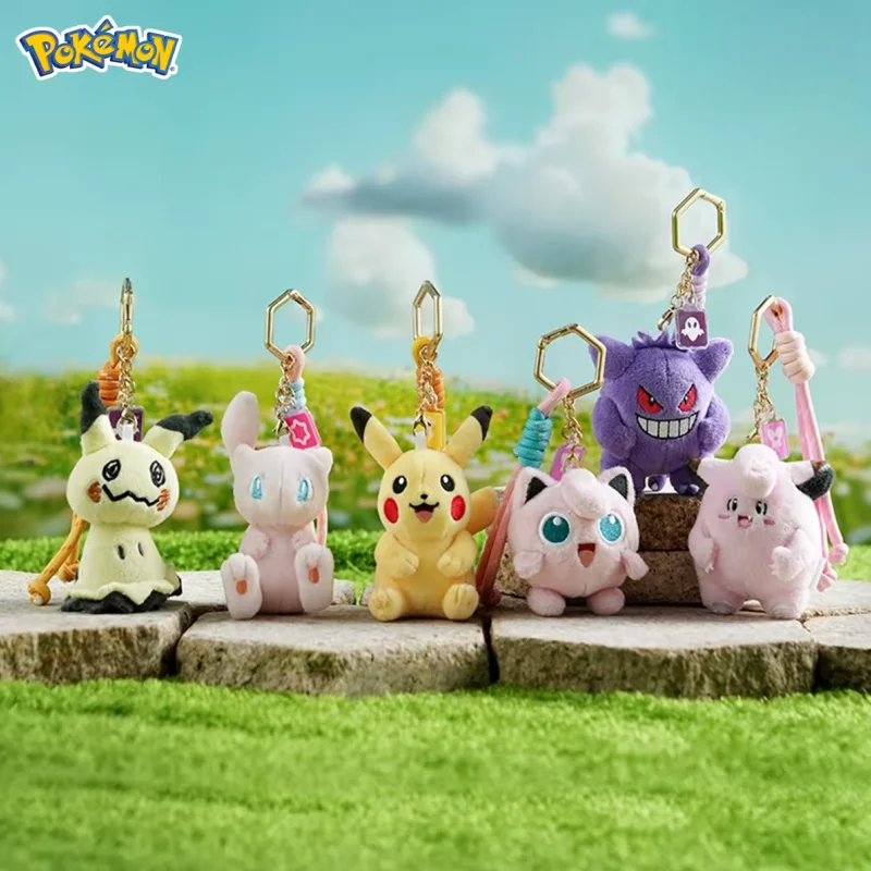 In Stock Original Potdemiel×Pokemon Palm Sweet Dream Serise Plush Keychains Gengar Mimikyu Clefairy Mew Surprise Toys Pendent
In Stock Original Potdemiel×Pokemon Palm Sweet Dream Serise Plush Keychains Gengar Mimikyu Clefairy Mew Surprise Toys Pendent