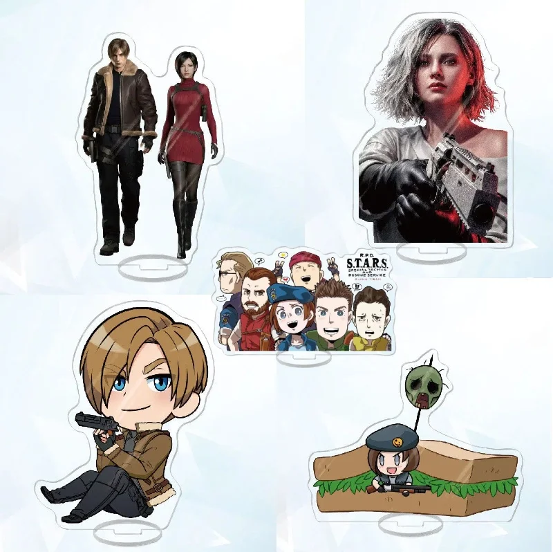 Resident Evil RE4 Anime Acrylic Stand Model Plate Decoration Originality Desk Figure Display Fans Gift Cartoon Prime Classic
Resident Evil RE4 Anime Acrylic Stand Model Plate Decoration Originality Desk Figure Display Fans Gift Cartoon Prime Classic