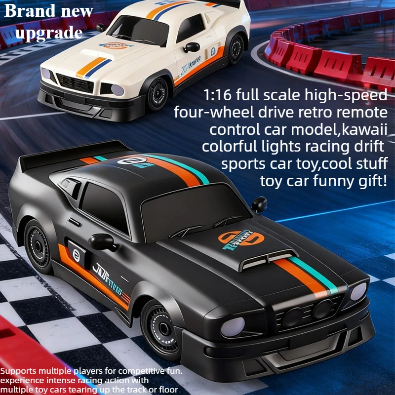 Cool Stuff Toy Car Funny Gift-1:16 High-speed 4WD Rc Drift Car,Remote Control Car,Kawaii Colorful Lighting Rc Cars,Toys for Boys
Cool Stuff Toy Car Funny Gift-1:16 High-speed 4WD Rc Drift Car,Remote Control Car,Kawaii Colorful Lighting Rc Cars,Toys for Boys