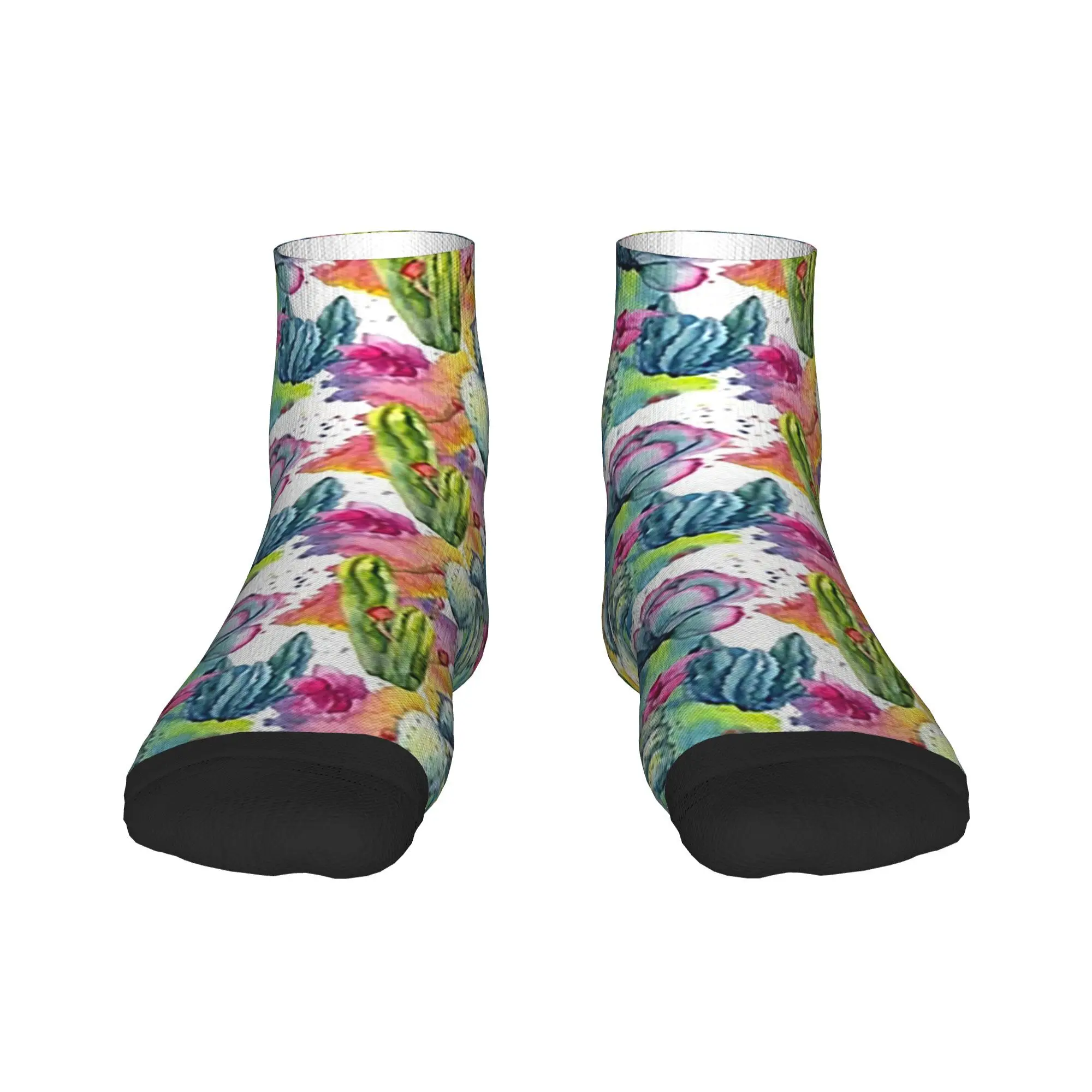 Экзотические стильные носки с рисунком кактуса полевого цвета в акварельном стиле, чулки в стиле Харадзюку, всесезонные носки, аксессуары для мужчин и женщин
Экзотические стильные носки с рисунком кактуса полевого цвета в акварельном стиле, чулки в стиле Харадзюку, всесезонные носки, аксессуары для мужчин и женщин