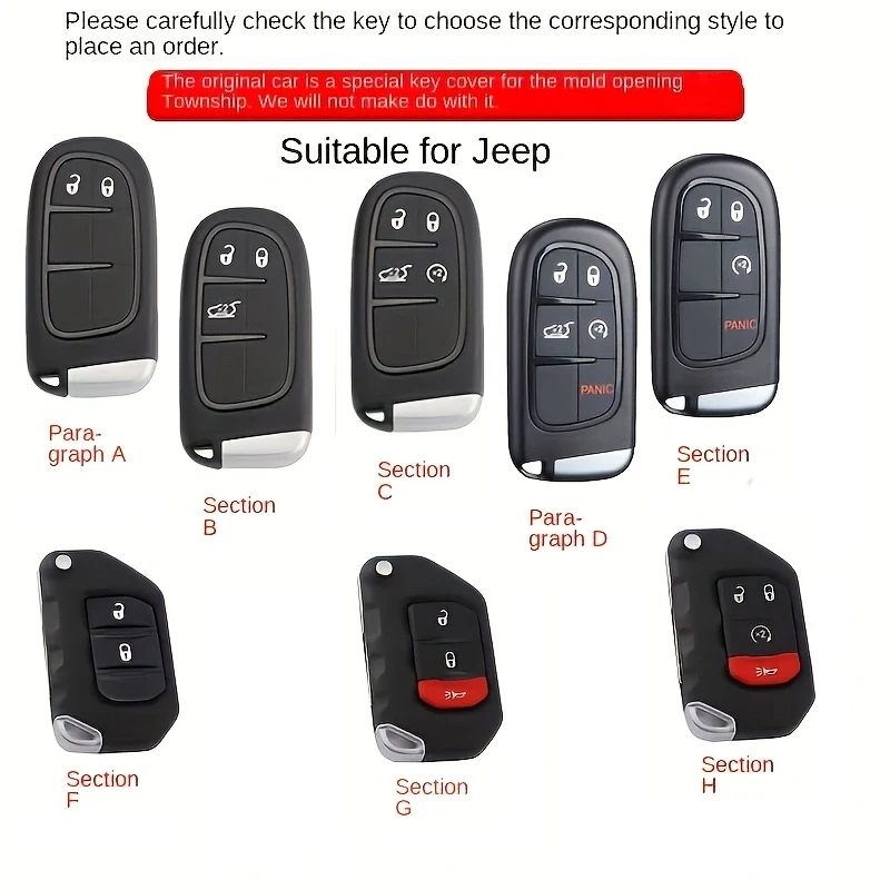 Key Shell Fob Holder Cover Remote Protector Case for Jeep Wrangler JL TJ Gladiator JT 2018 2019 Keychain Protector
Key Shell Fob Holder Cover Remote Protector Case for Jeep Wrangler JL TJ Gladiator JT 2018 2019 Keychain Protector