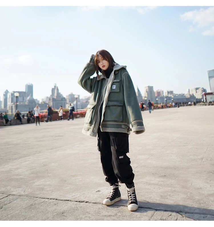 Plus size Casual work pants for women Harlan leg binding pants high waist slimming versatile loose fitting women's pants 
Plus size Casual work pants for women Harlan leg binding pants high waist slimming versatile loose fitting women's pants