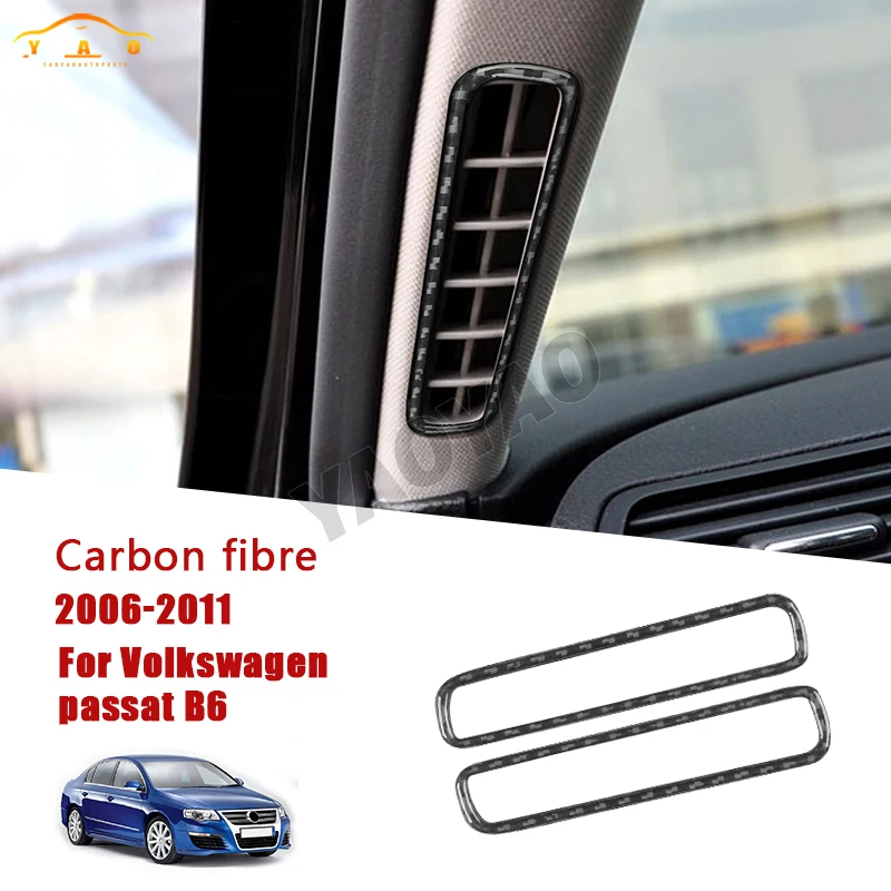 For VW Volkswagen Passat B6 2006-2011 Window Demisting Air Outlet Cover Parts Carbon Fiber Car Stickers Interior Accessories
For VW Volkswagen Passat B6 2006-2011 Window Demisting Air Outlet Cover Parts Carbon Fiber Car Stickers Interior Accessories