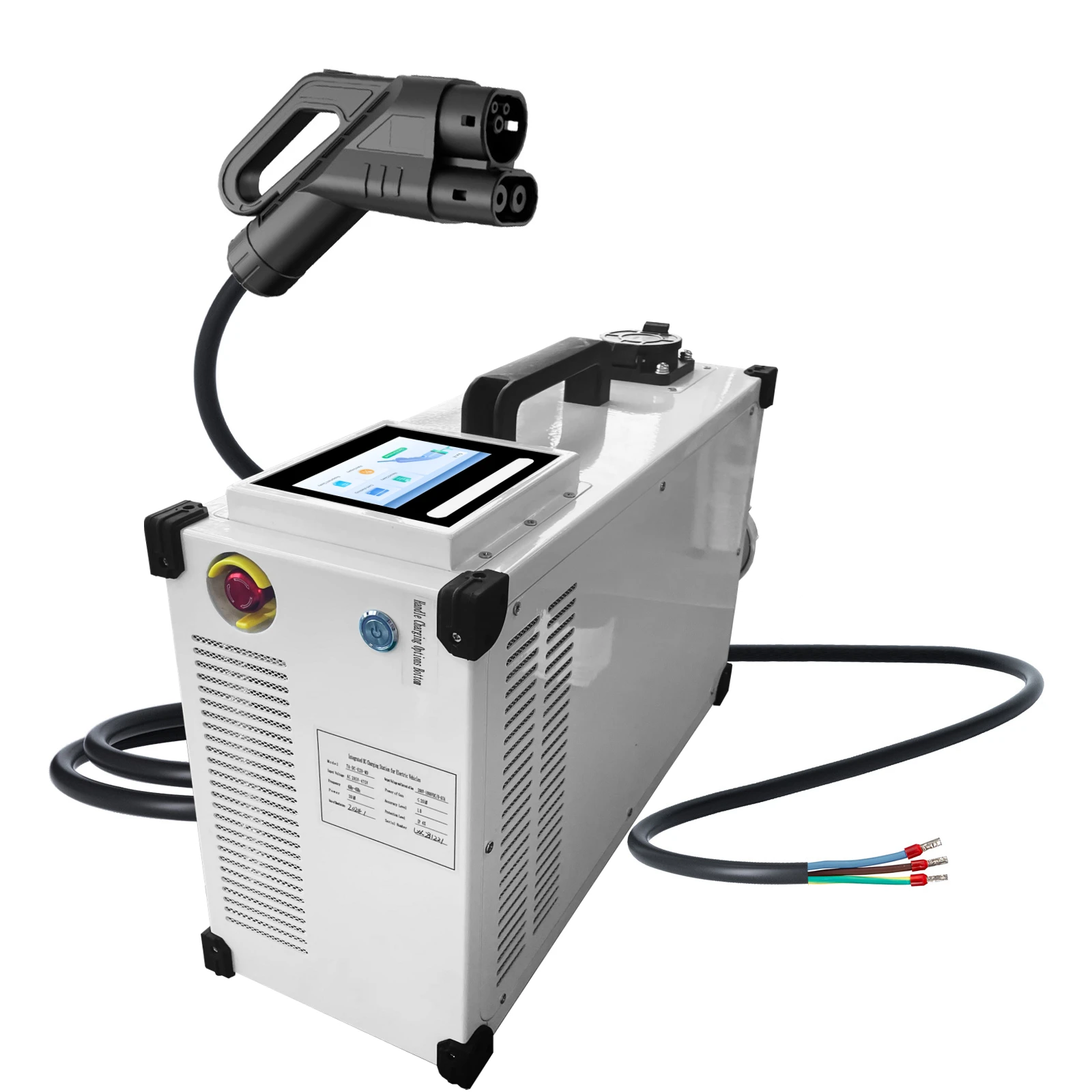 Ev Ccs2/CCS1 Dc Charger Portable Ev Charge Level 3 CCS Fast Movable 15kW Dc Charging Station For Road Side Electric Vehicle
Ev Ccs2/CCS1 Dc Charger Portable Ev Charge Level 3 CCS Fast Movable 15kW Dc Charging Station For Road Side Electric Vehicle