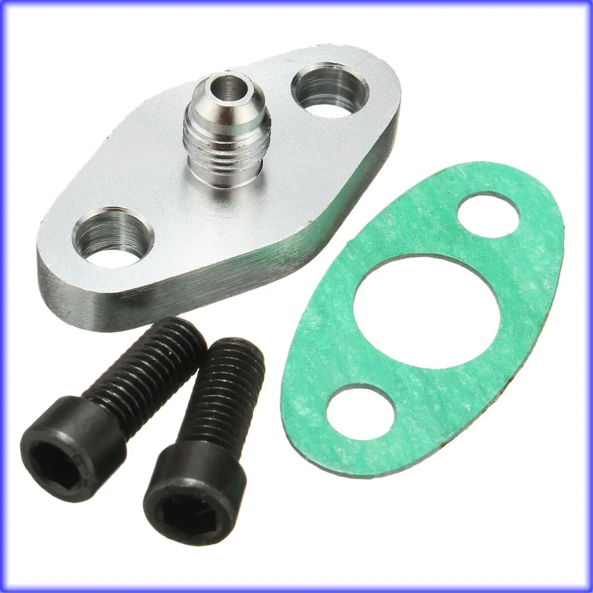 A82E-Turbo Oil Feed Line Inlet Flange Gasket 4AN 4 An Fitting Adapter For T3 T4 T04E GT40R GT42 GT42R GT42RS
A82E-Turbo Oil Feed Line Inlet Flange Gasket 4AN 4 An Fitting Adapter For T3 T4 T04E GT40R GT42 GT42R GT42RS