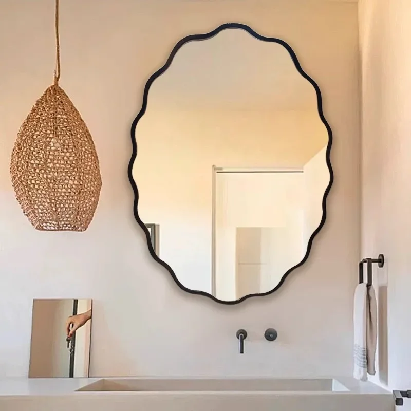 Hanging Compact Mirror Living Room Modern Cute Vanity Aesthetic Nordic Mirror Long Big Funky Portable Spiegels Home Decorations
Hanging Compact Mirror Living Room Modern Cute Vanity Aesthetic Nordic Mirror Long Big Funky Portable Spiegels Home Decorations
