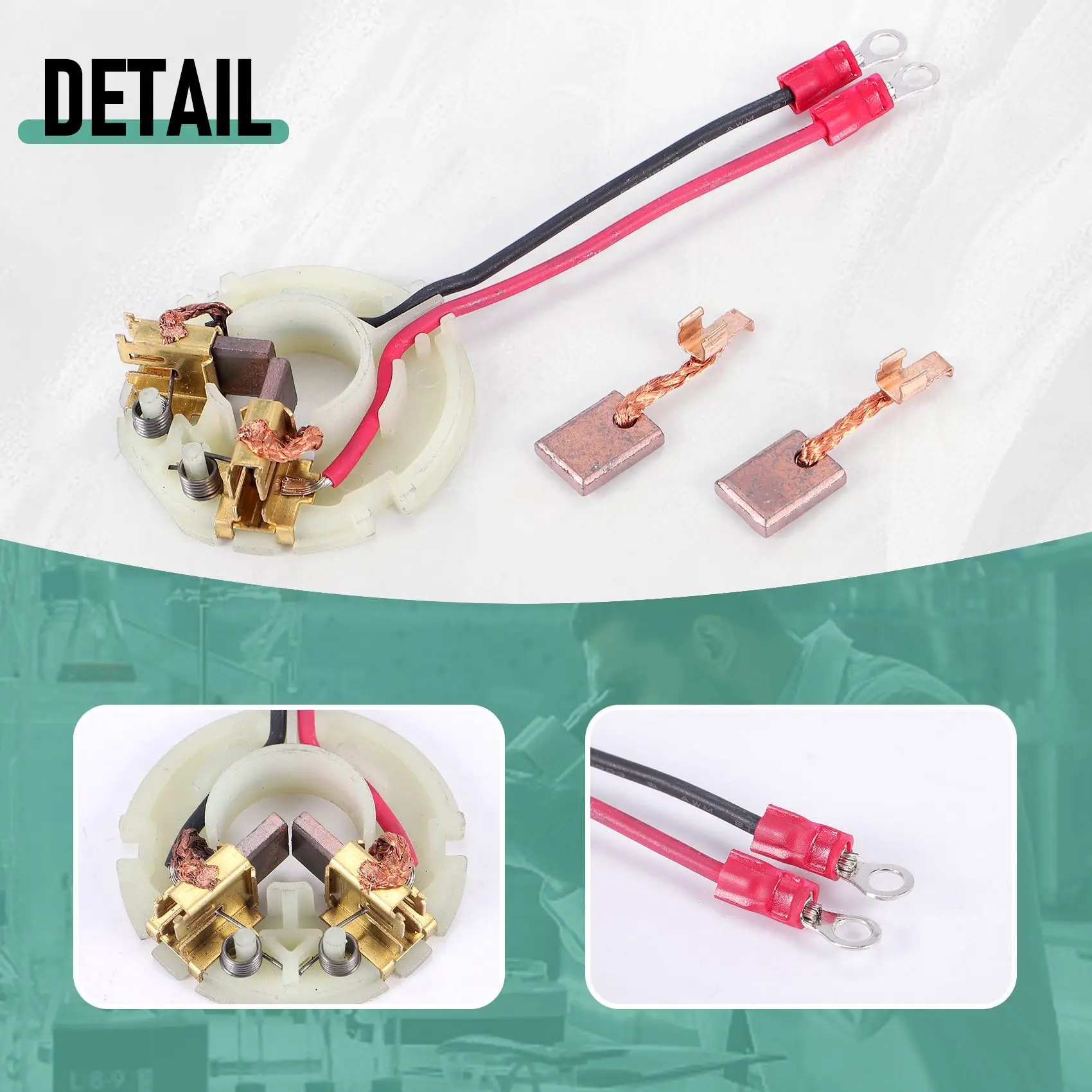 Держатель угольной щетки AT14 для MAKITA 638991 -1 638614 -1 DF458D DHP448 DDF458 DDF448 BHP458 BHP448 BDF458 BDF448 DF444D CB-440
Держатель угольной щетки AT14 для MAKITA 638991 -1 638614 -1 DF458D DHP448 DDF458 DDF448 BHP458 BHP448 BDF458 BDF448 DF444D CB-440