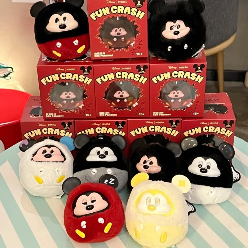 Miniso Mickey Mouse Fun Collision Series Vinyl Plush Blind Box Keychain Cute Collectible Surprise Gift Toy For Women Girl
Miniso Mickey Mouse Fun Collision Series Vinyl Plush Blind Box Keychain Cute Collectible Surprise Gift Toy For Women Girl