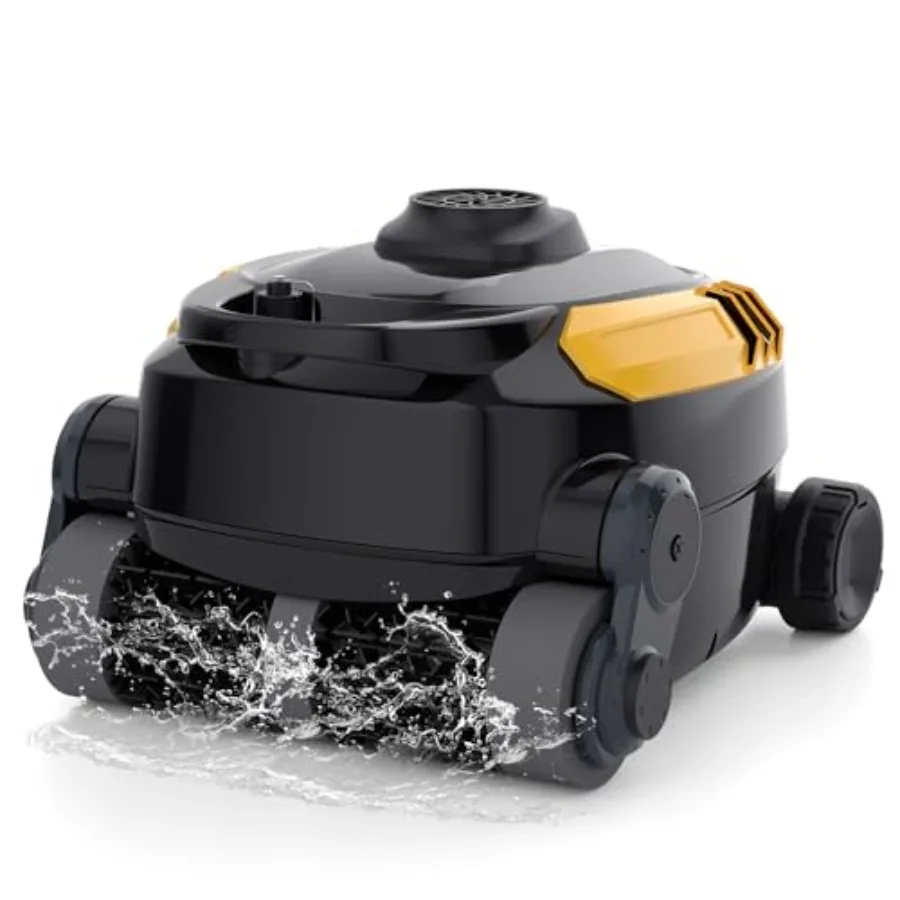 Inground above ground pool cleaner ABS plastic black wall climbing with extended battery life and 0.28 cu ft capacity
Inground above ground pool cleaner ABS plastic black wall climbing with extended battery life and 0.28 cu ft capacity